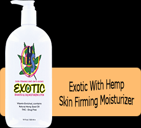 Exotic Hemp Daily Moisturizer Lotion