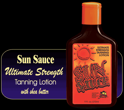 Sun Sauce Tanning Lotion